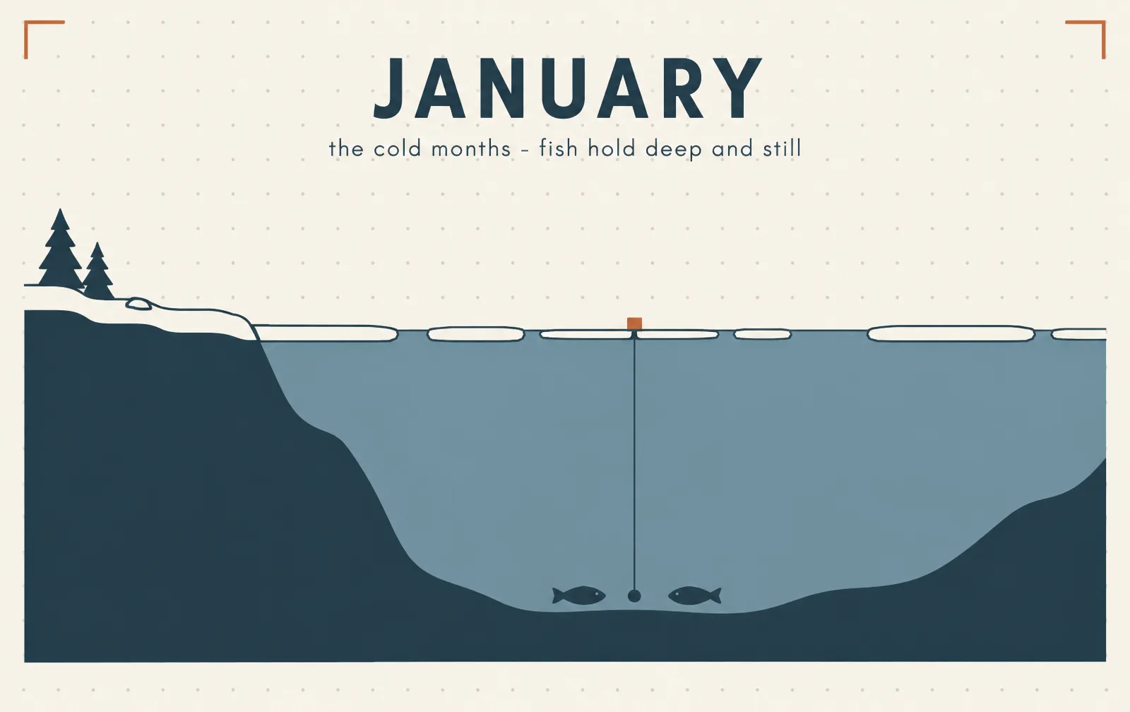 Illustration: what the water is doing in January