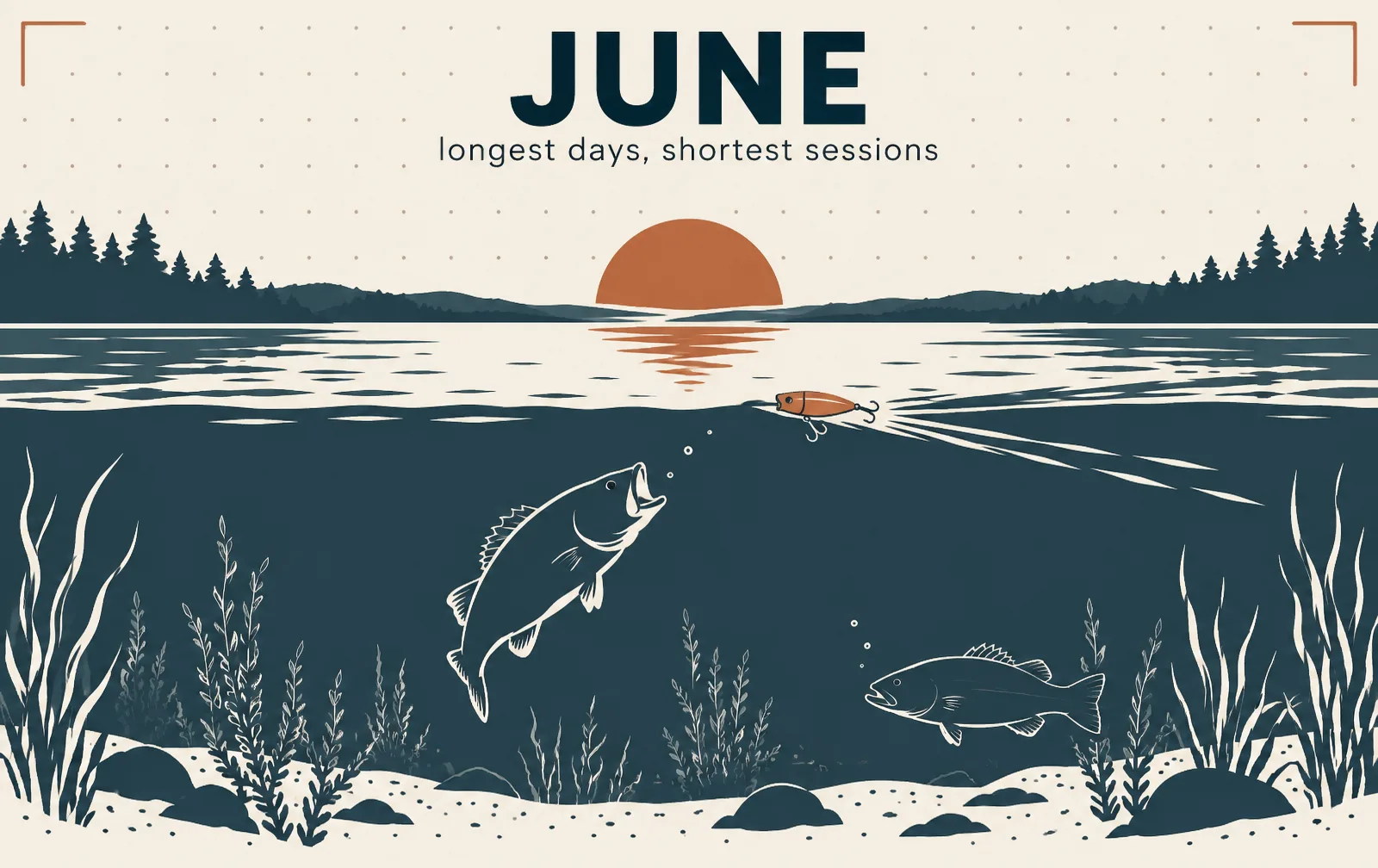 Illustration: what the water is doing in June